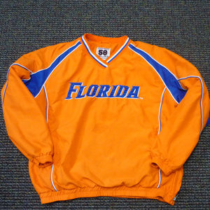 Florida Gators Pullover Windbreaker Size Large